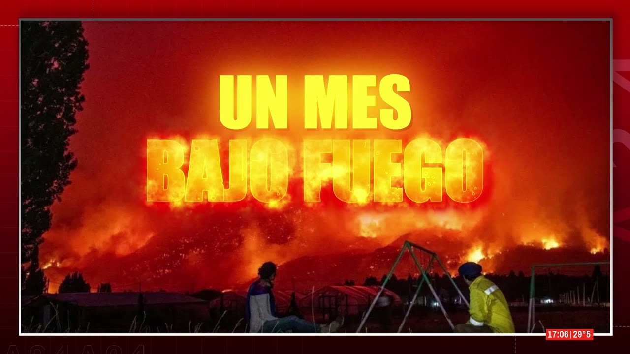 🔥 CHUBUT: EL FUEGO YA CONSUMIÓ 45 MIL HECTÁREAS