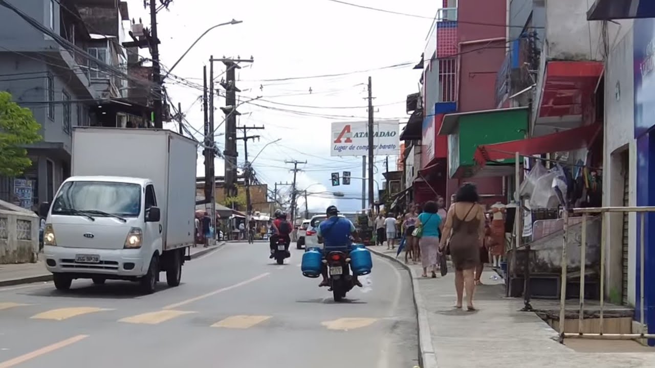 SALVADOR BAHIA - BAIRRO DE PAU DA LIMA , AV JAYME VIEIRA LIMA E RUA SÃO MARCOS ATÉ A PREFEITURA