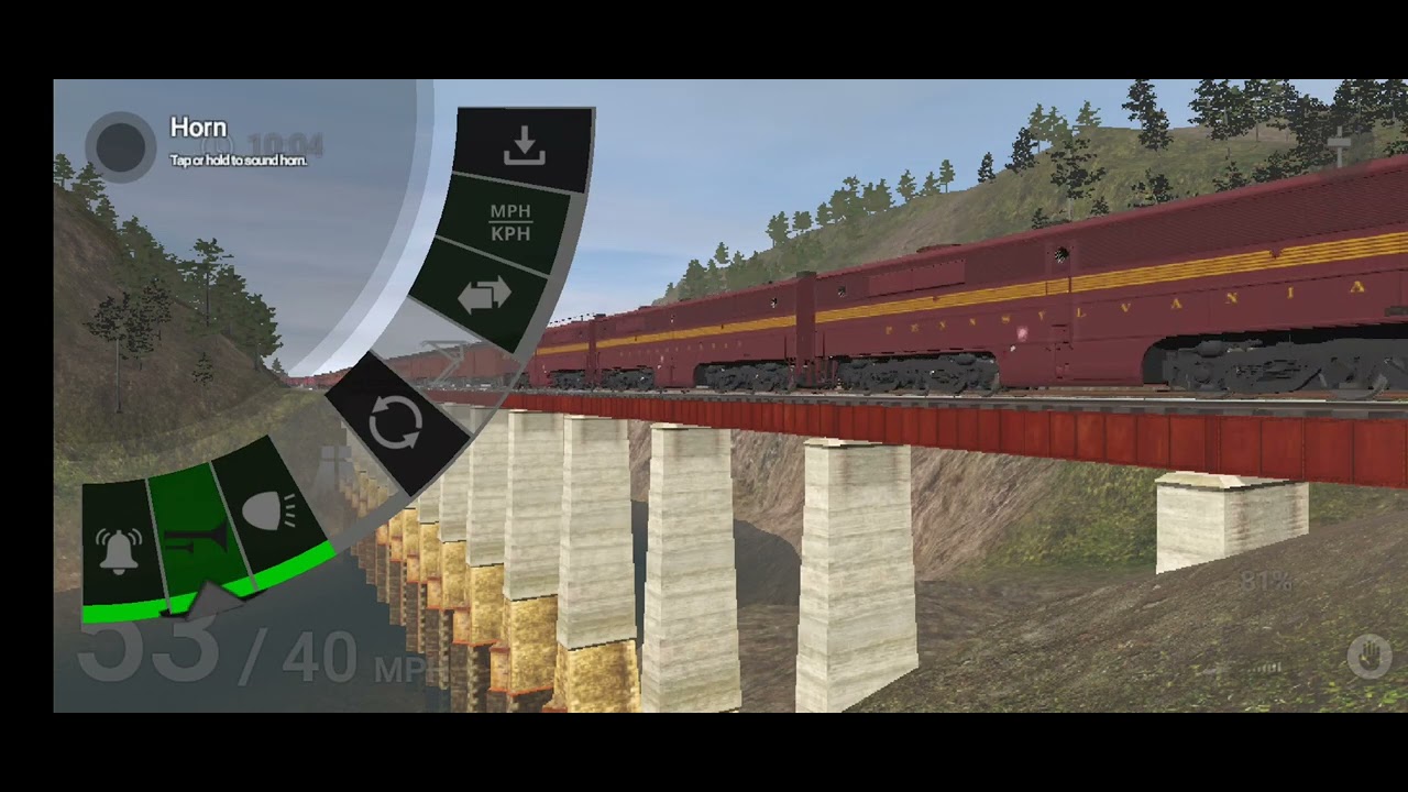 Trainz 3: NEW PRR ALCO PA pass by with express