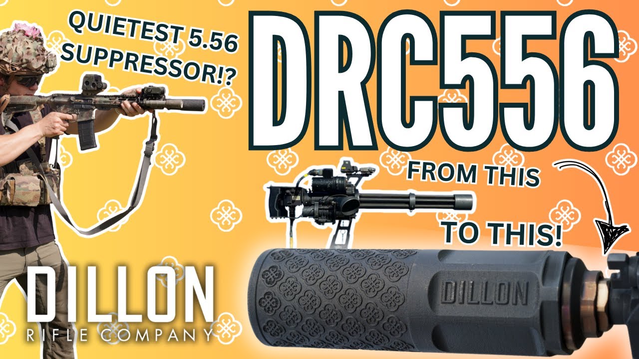 Dillon Rifle Co DRC556 &mdash; самый тихий глушитель для калибра 5.56?