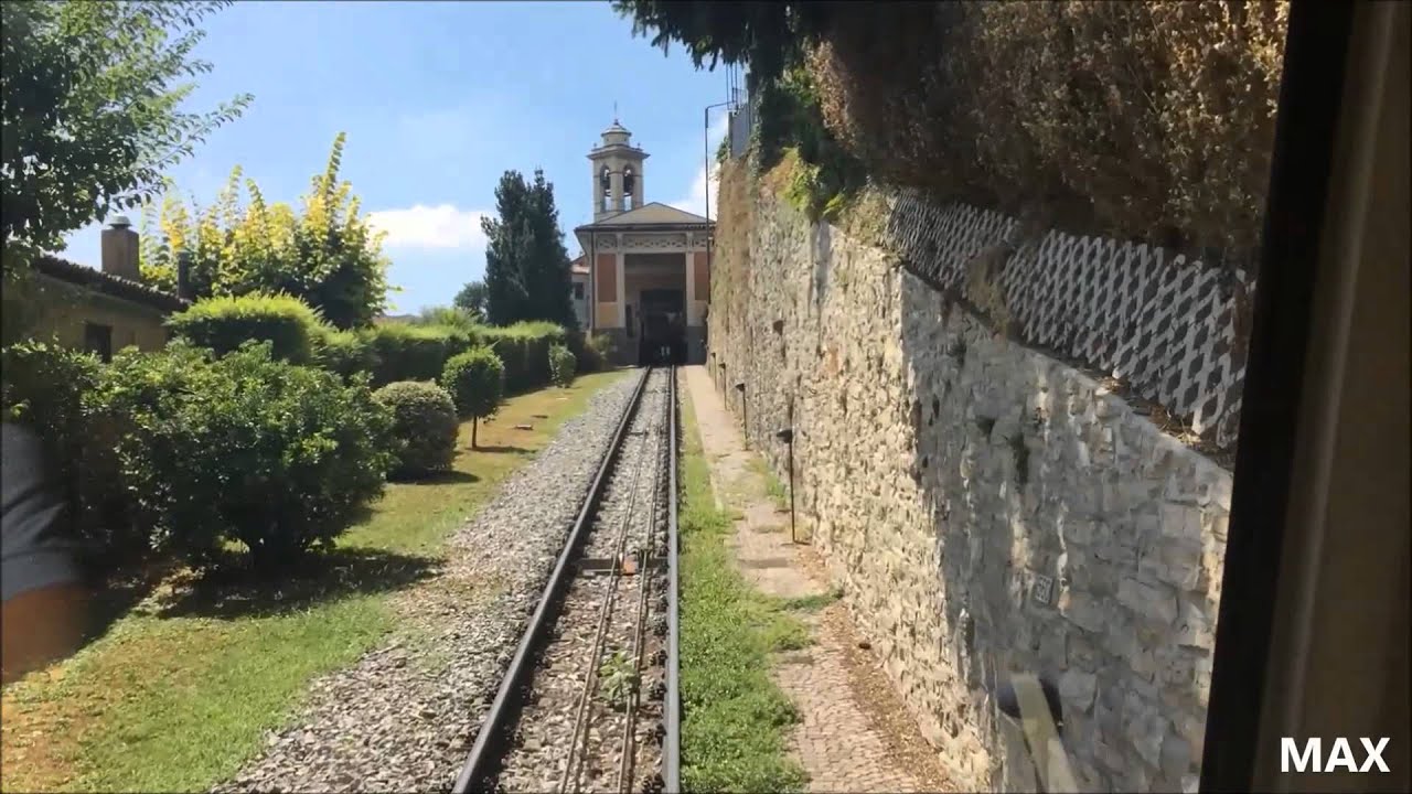 Bergamo: Funicolare di San Vigilio (cab-ride)