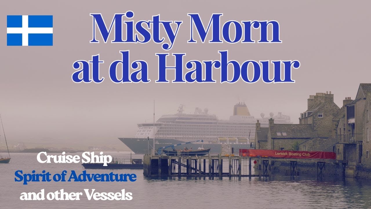 Cruise Ship: Spirit of Adventure visiting Lerwick Shetland