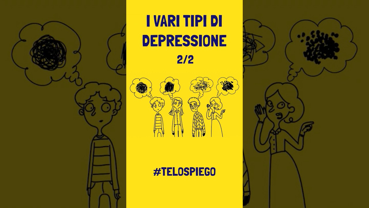 I vari tipi di depressione 2/2 | #TELOSPIEGO.