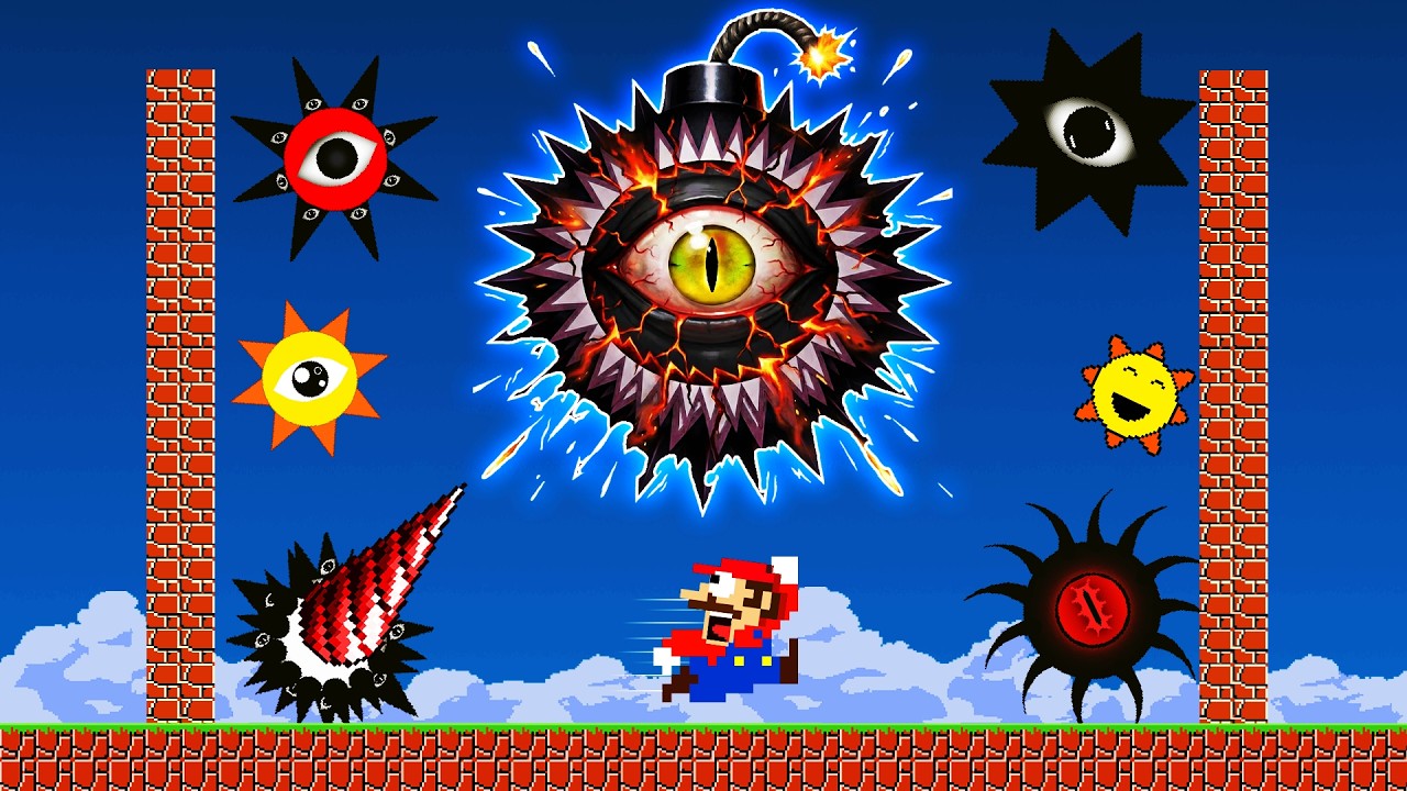 Mario vs Suika | What if Sprunki Mr.Sun New Phase EXPLODE?!