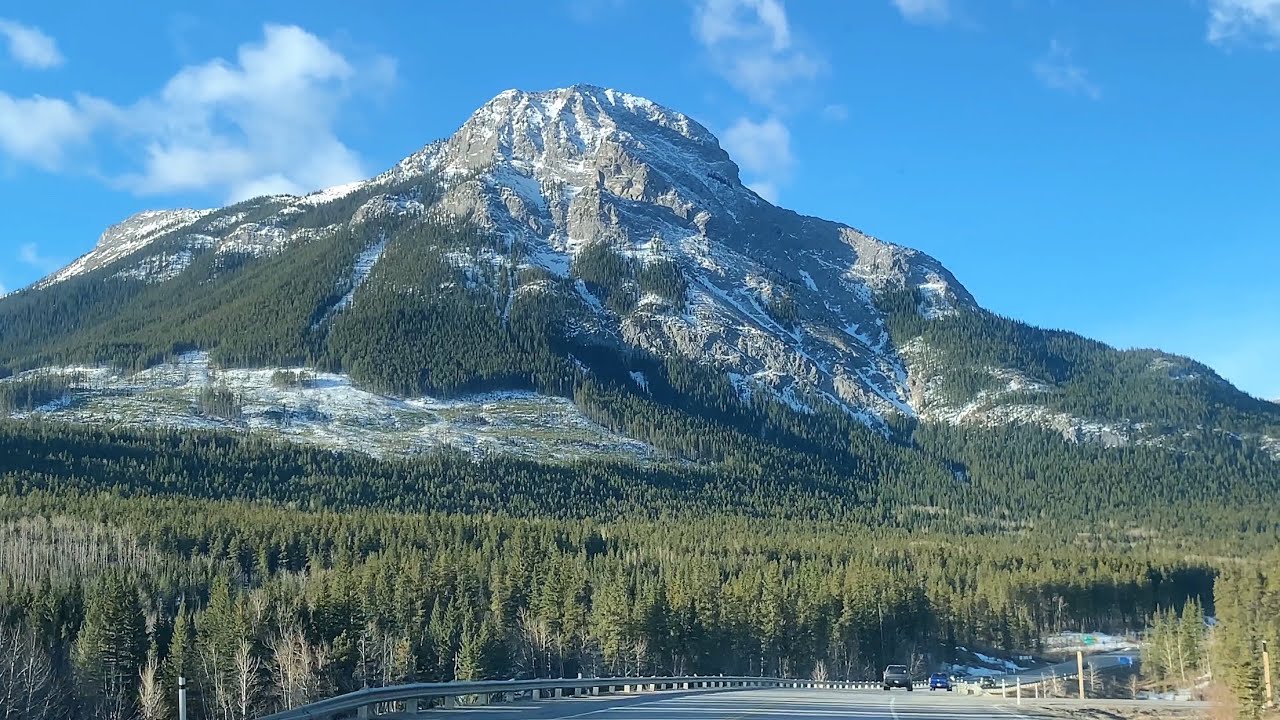 Scenic Highway Drive Through Highway 40 | Kananaskis Alberta