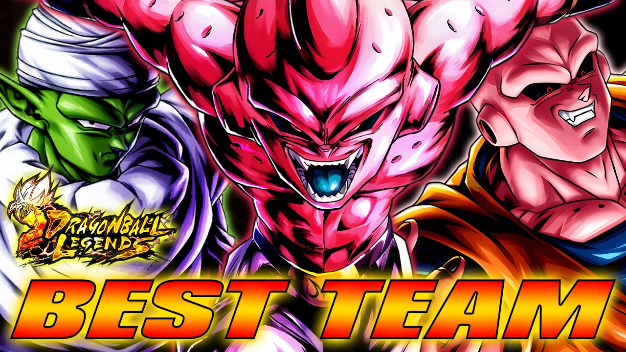 Dragon Ball Legends - Полный матч лучшей на данный момент команды с регенерацией в игре!