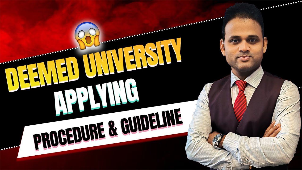 Deemed University Applying Procedure & Guidelines || MBBS Admission In Deemed University 2024 ||