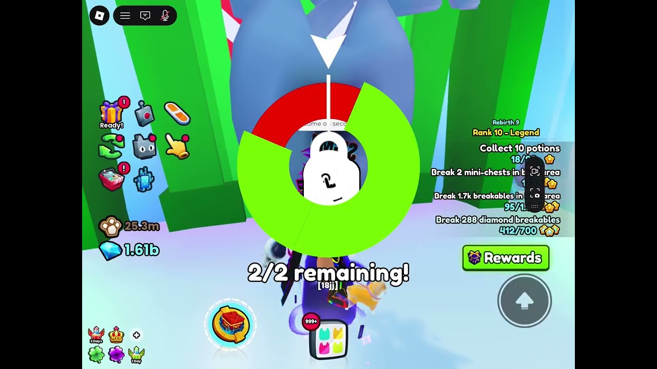 Spending 150m gems in pet sim 99