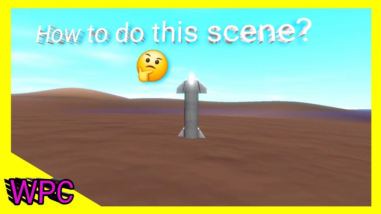 How to get a realistic footage rocket on planet surface (landscape)