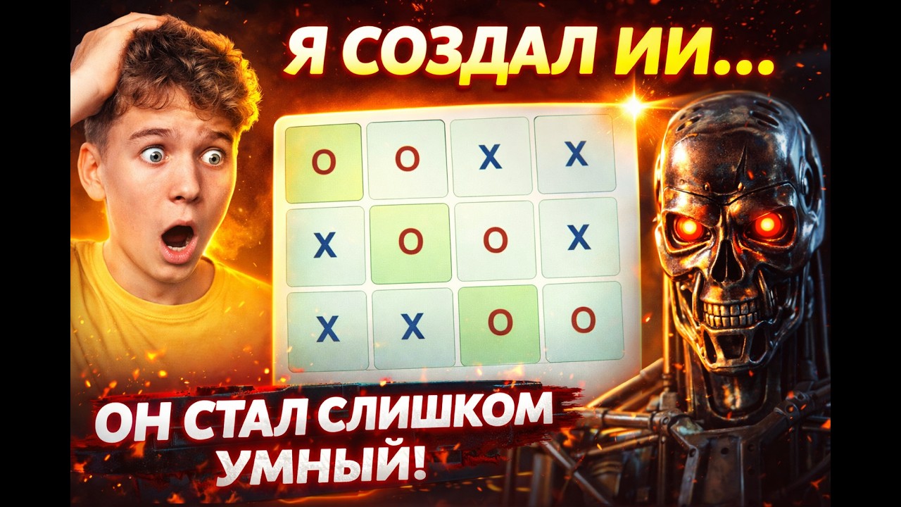 Я создал ИИ… и он стал УМНЕЕ МЕНЯ 🤖💀