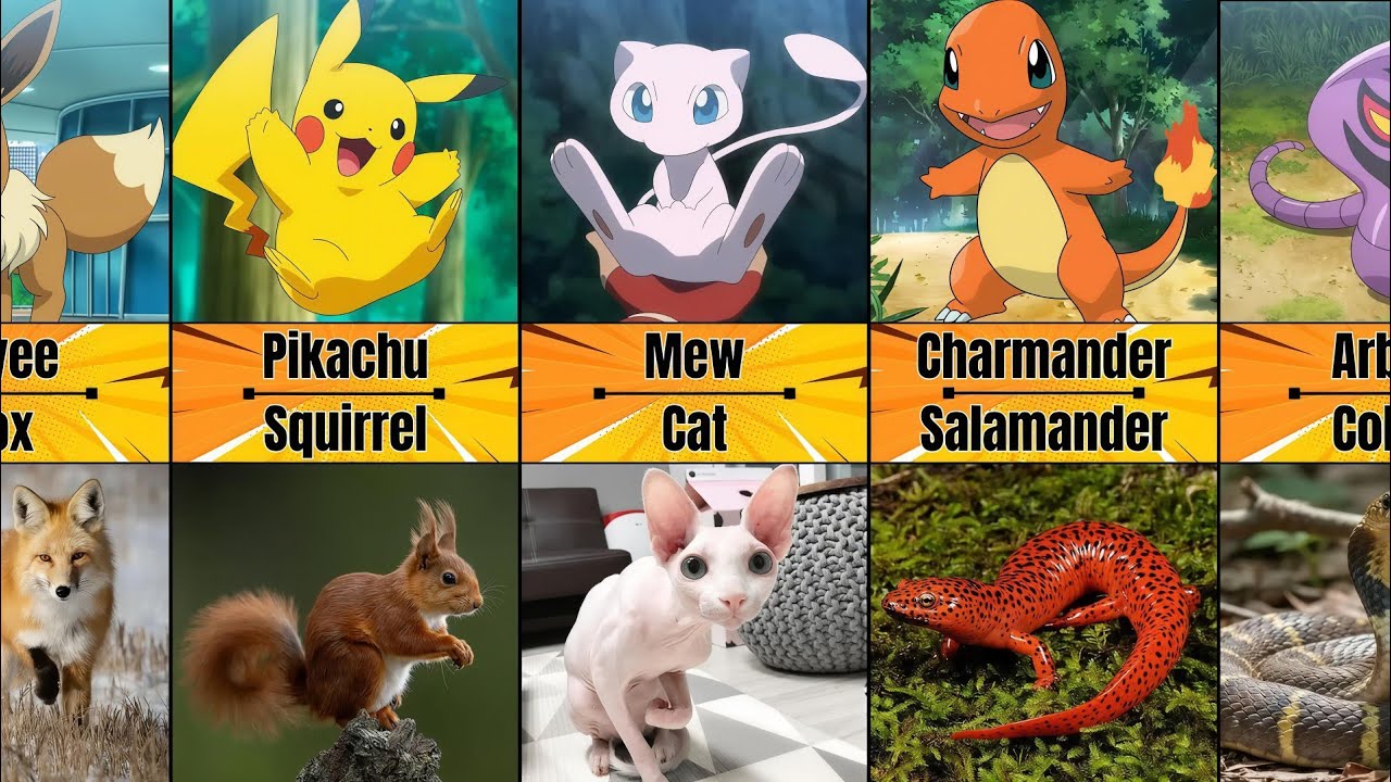 Pokemon in Real Life