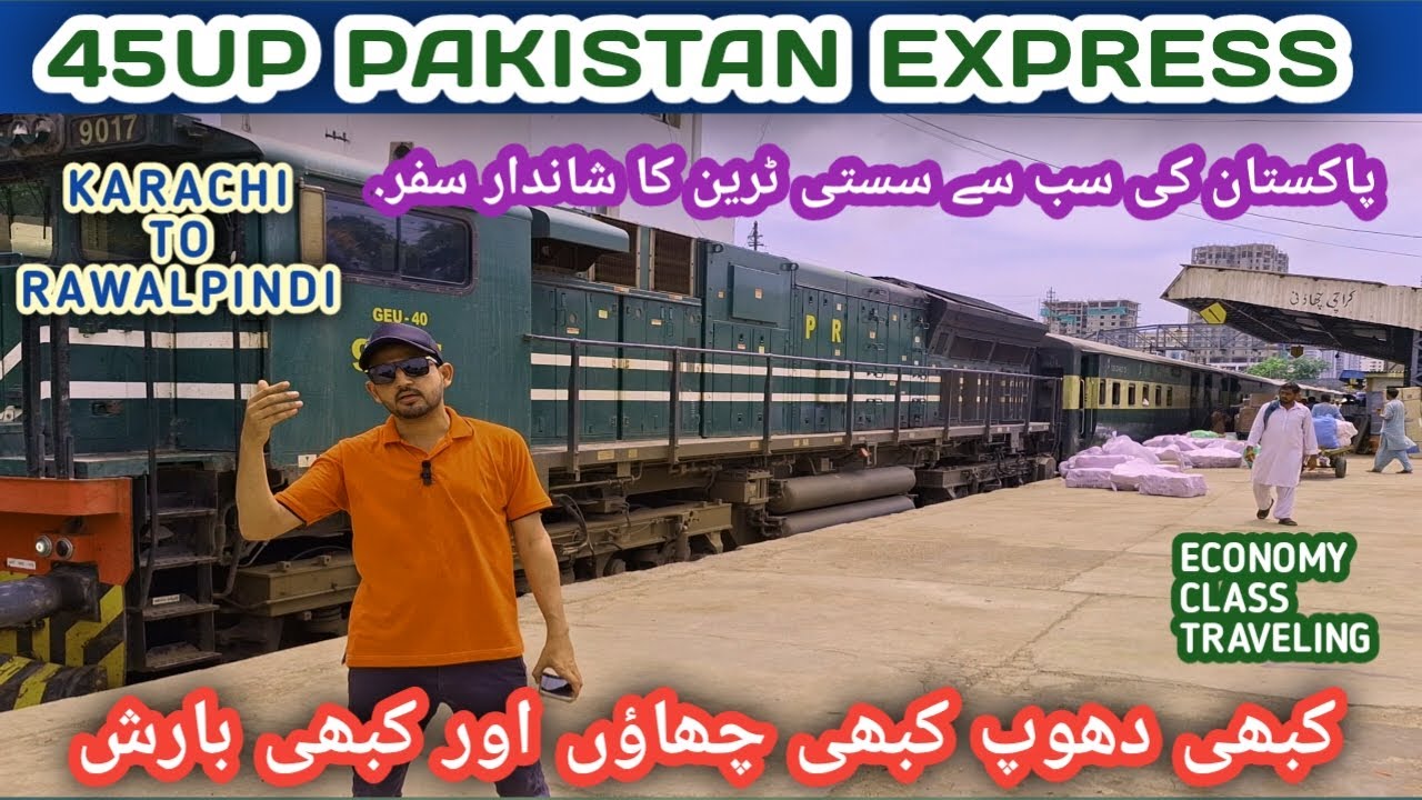 KARACHI TO RAWALPINDI BY PAKISTAN EXPRESS | EP-01| AUTOMOBILE AND TRAVEL KASHMIR TOUR | TRAIN VLOG.