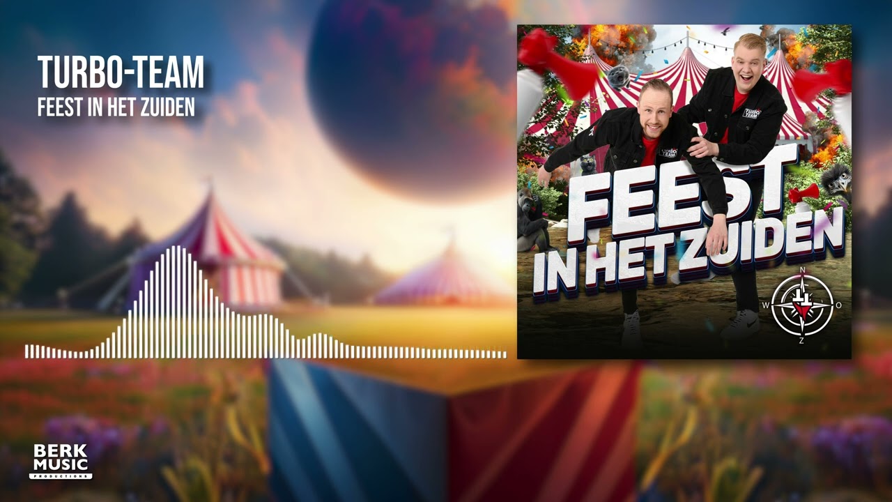 TURBO - TEAM - Feest In Het Zuiden (Officiële Videoclip)