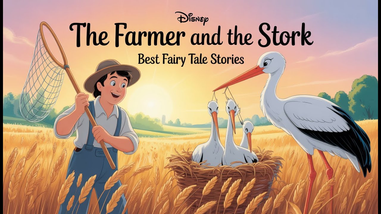 The Farmer and the Stork | Bedtime Stories for Kids in English