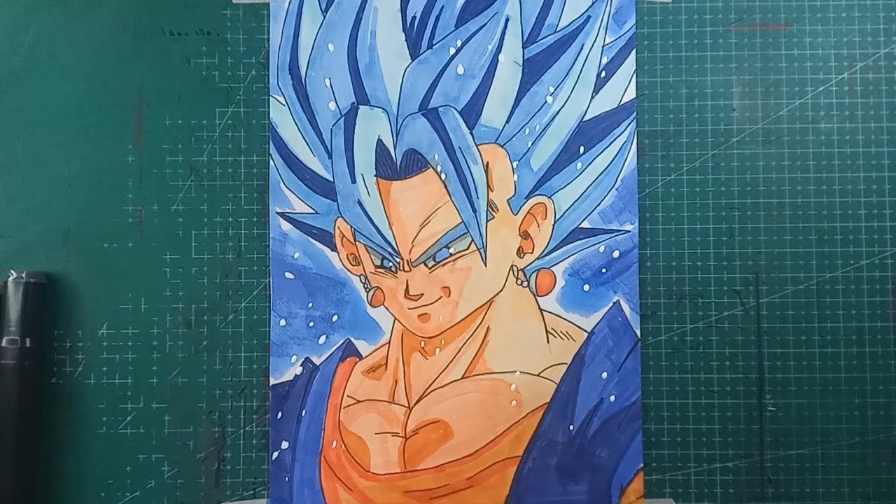 Como Desenhar o Vegetto | Dragon Ball Super | passo a passo 