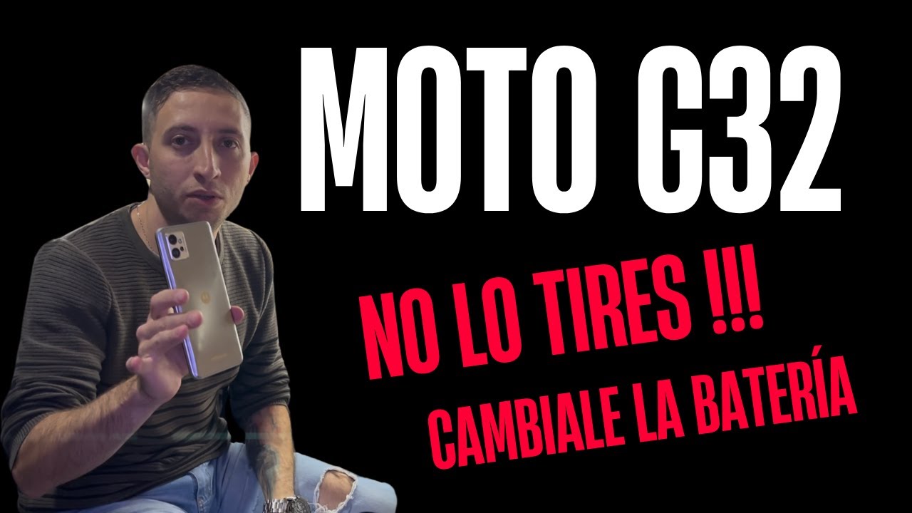 Cómo CAMBIAR la Batería del Moto G32 | Clase Gratis de Reparación con MarianTech