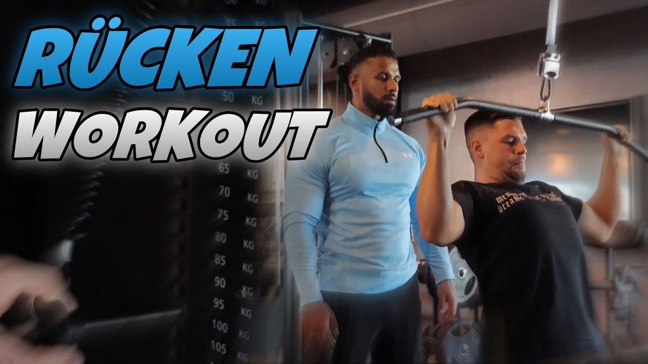 RÜCKEN WORKOUT MIT MAJOE #training