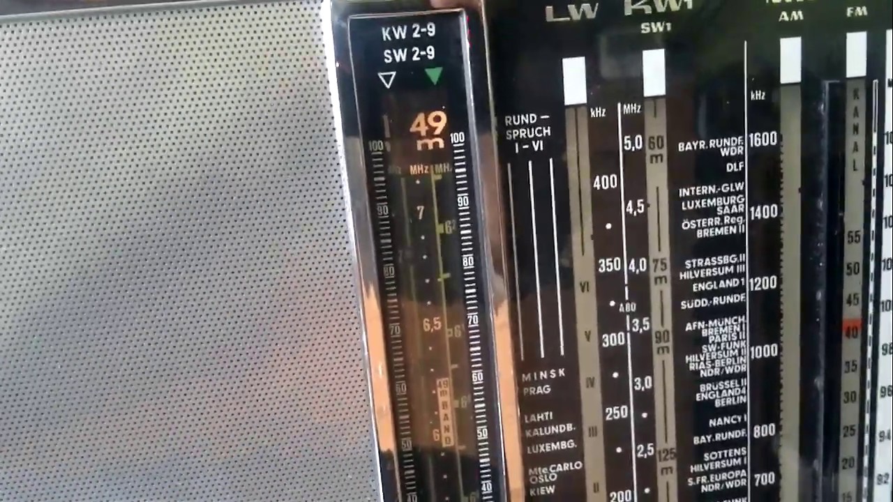 GRUNDIG SATELLIT 6001 - радиоприемник с душой.