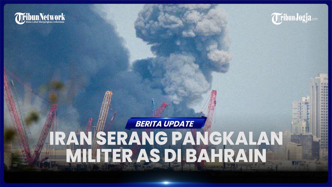 RUDAL IRAN BOMBARDIR PANGKALAN MILITER AS DI BAHRAIN USAI TEHERAN DISERANG ISRAEL