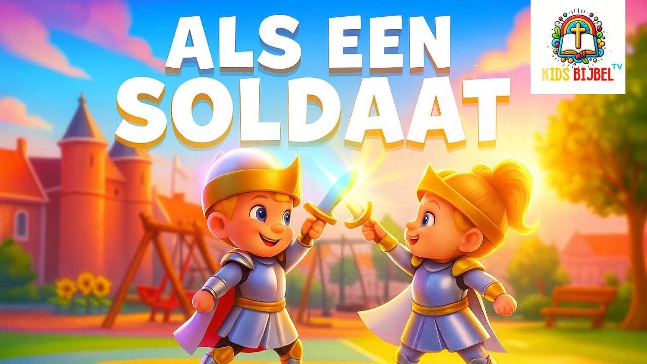 ALS EEN SOLDAAT 🛡️⚔️- Christelijk Kinderlied - Leuk & Leerzaam voor Kids
