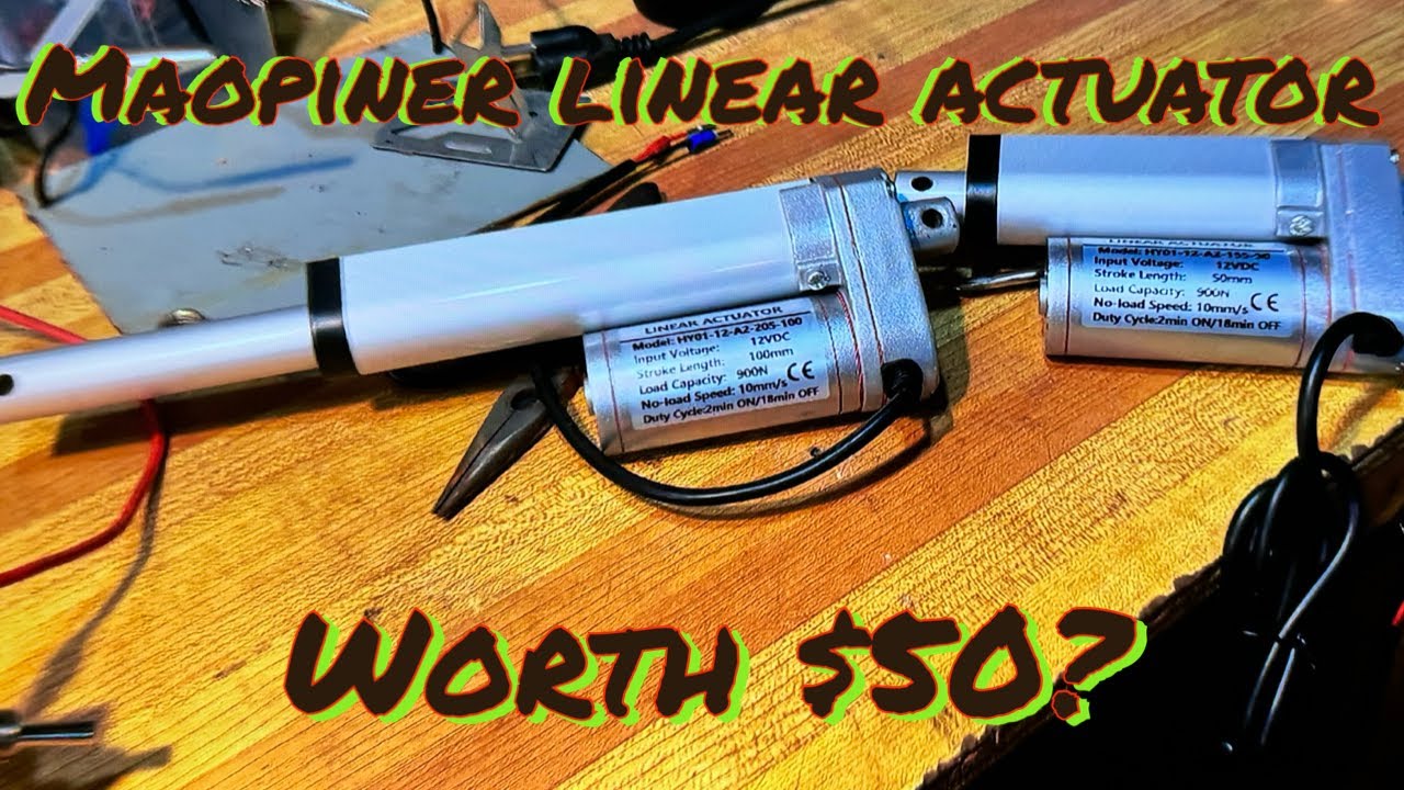 Maopiner Amazon linear actuator reveiw