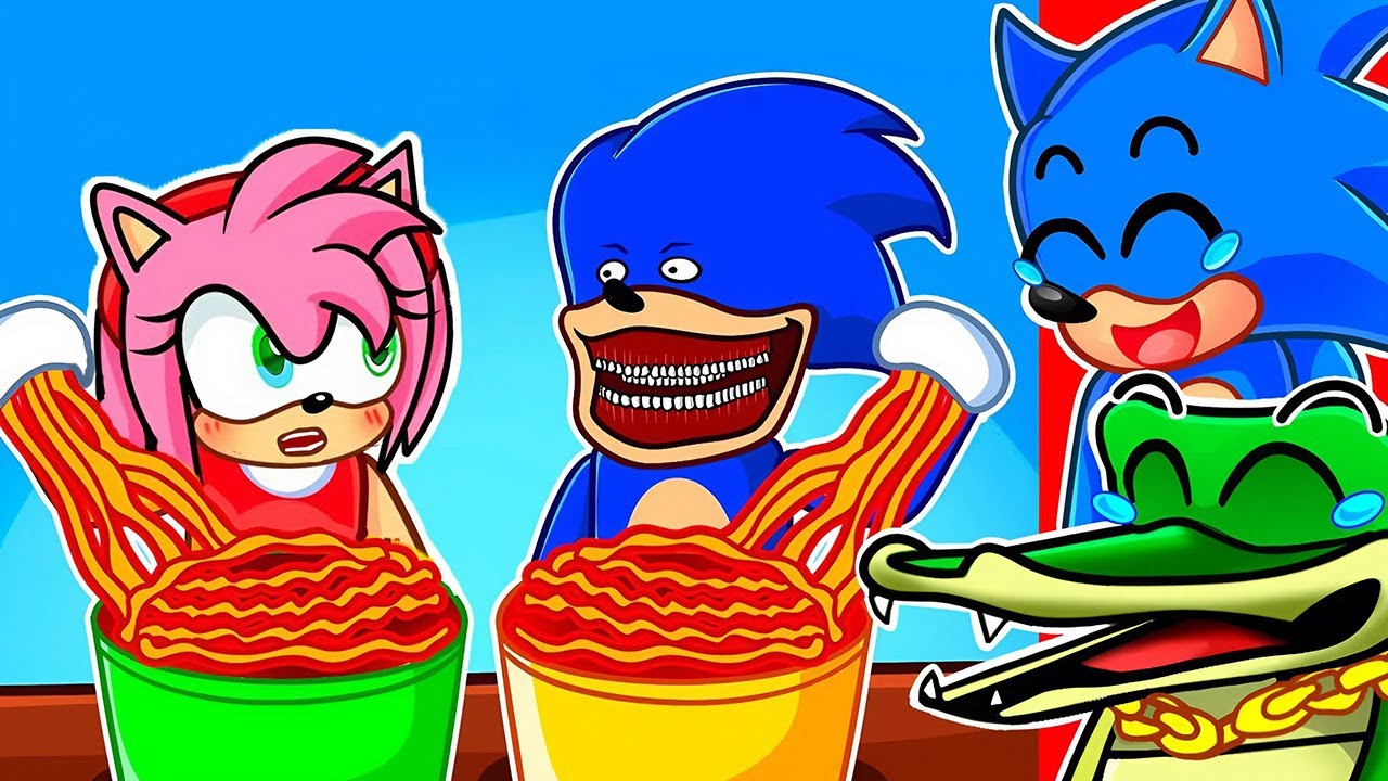 FUNNIEST SHIN SONIC MUKBANG ANIMATIONS!