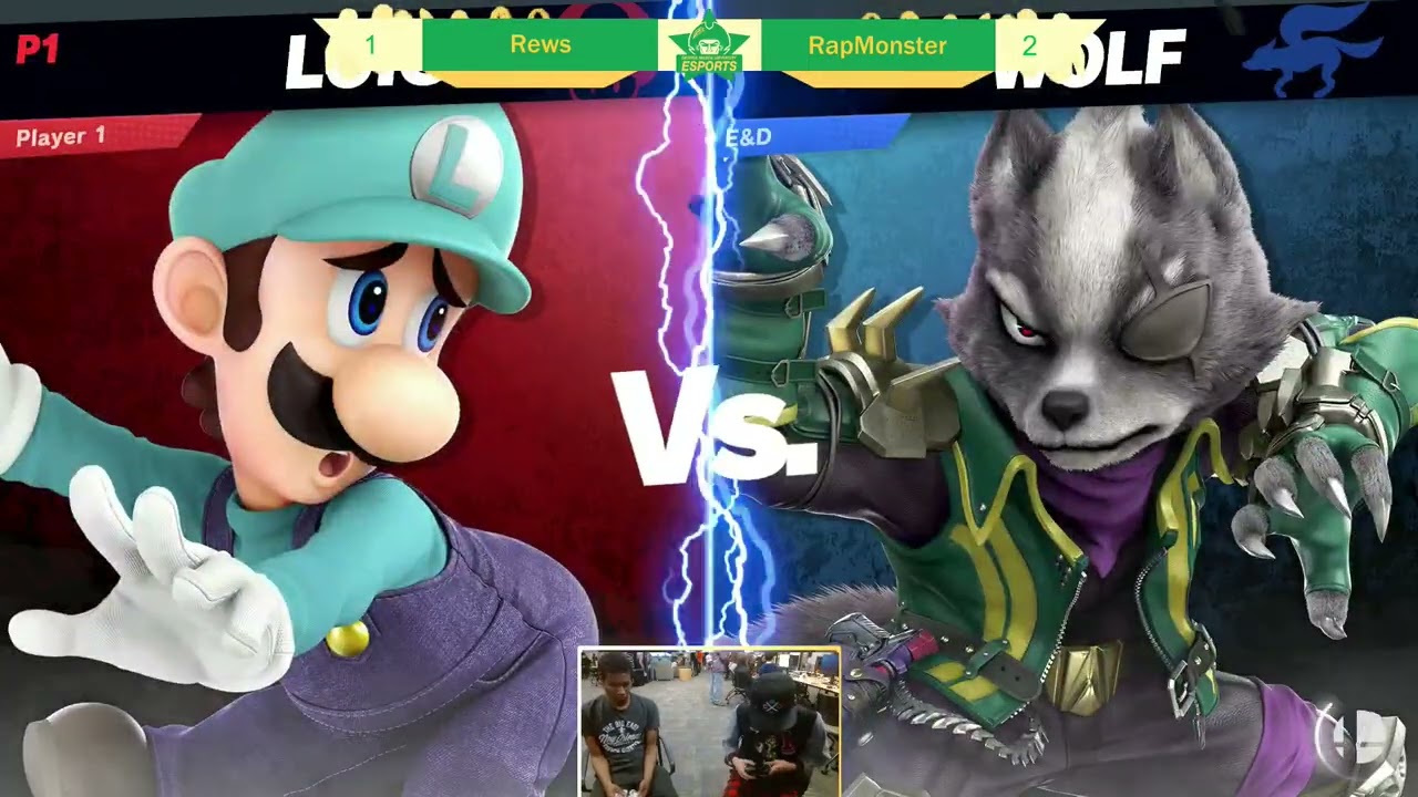 BMS 204 Losers Semis - RapMonster (Luigi) vs Rews (Wolf)