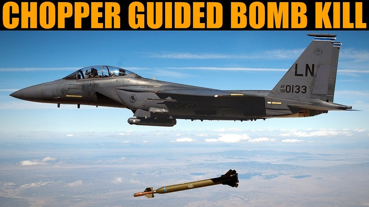1991 Gulf War: USAF F-15E Kills Iraqi Helicopter With GBU-10 Guided Bomb | DCS Reenactment