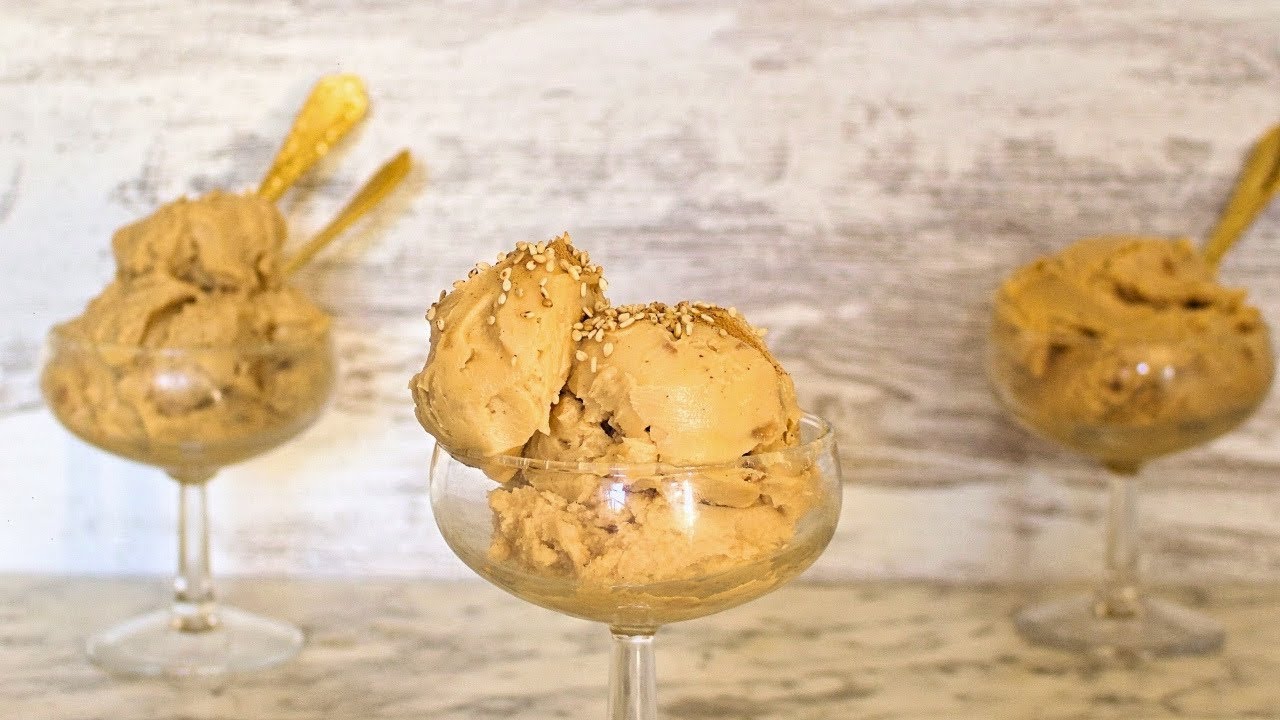 Helado de Turrón de Jijona sin Heladera 🍨 #cocinaconmigo #heladocasero #heladocremoso