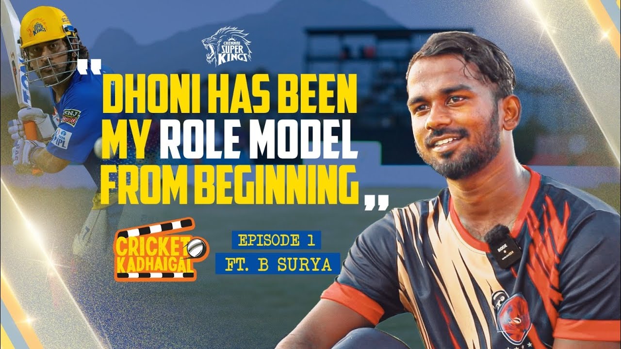 From CSK Nets to TNPL | Cricket Kadhaigal  Episode 1 - Mystery spinner B Surya's inspiring journey