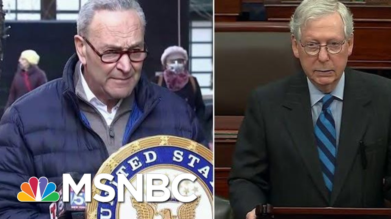 McConnell And Schumer Will Meet To Discuss Power Sharing Agreement For The Senate | Hallie Jackson