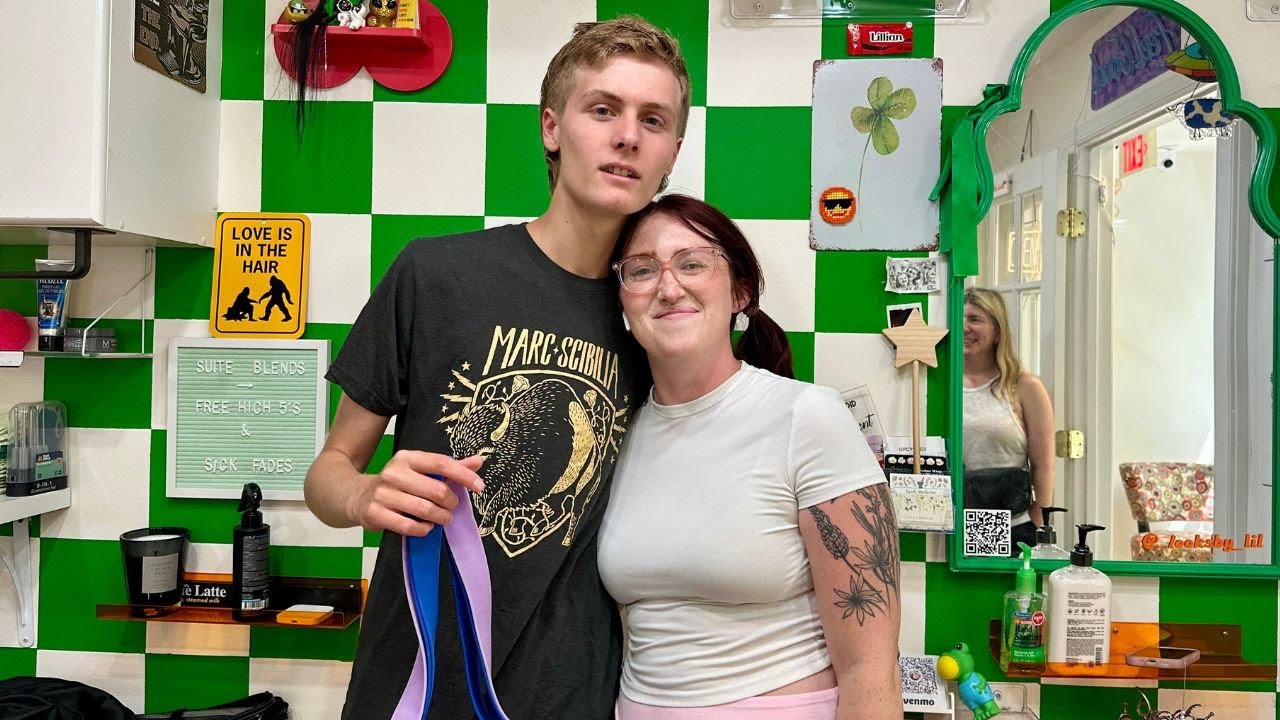 Autism and Haircuts! Gabe Gets His Summer Haircut and Attempts Something New