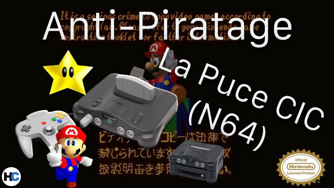 La Protection Anti-Piratage de la Nintendo 64 avec l'ultime CIC !