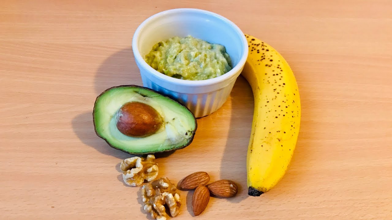 Avocado Banana Puree for 10+ Months Baby | Healthy & Weight Gaining || Baby Food 👶