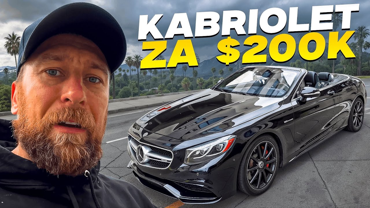 MERCEDES S63 CABRIOLET | 600Koni, 900Nm a cenovka $200,000 - KOZA BOBKOV CARS