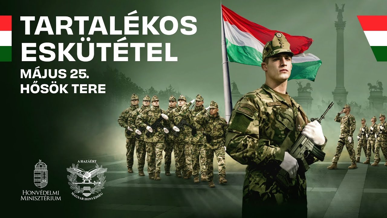Tartalékos eskütétel a Hősök terén – a bevonulástól a közös fényképekig