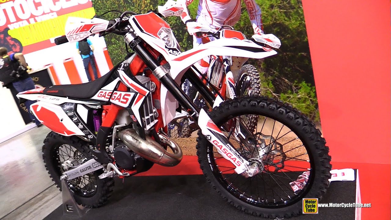 2015 Gas Gas EC 125 Motocross Bike - Walkaround - 2014 EICMA Milan Motorcycle Exhibition