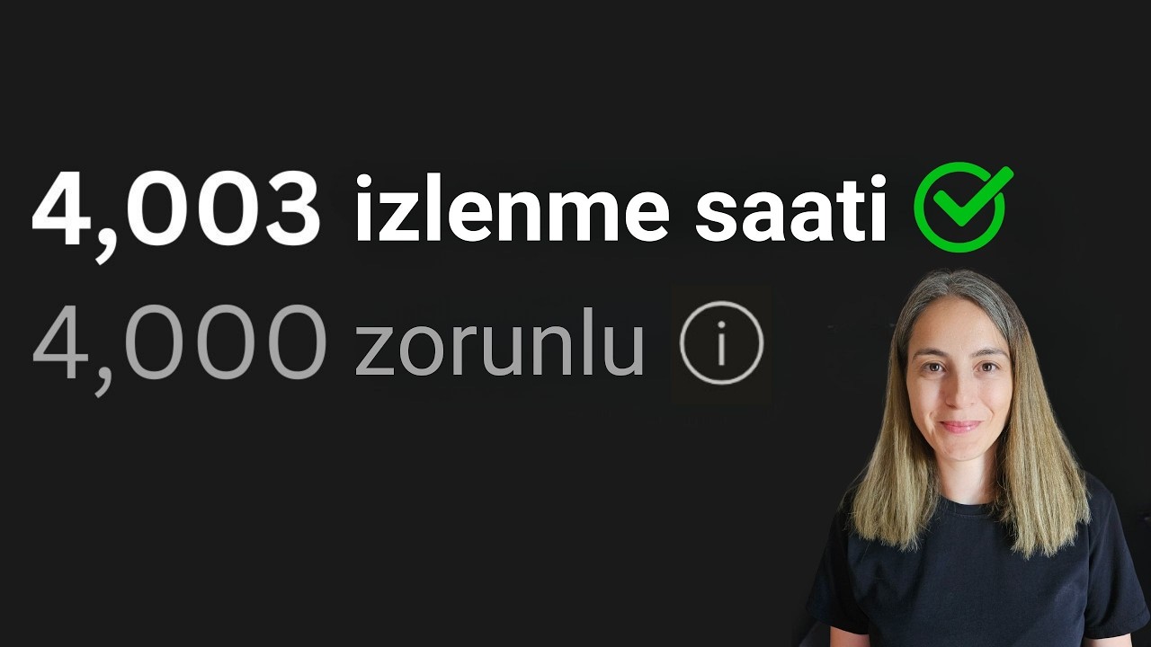 Youtube 4000 İzlenme Saatine Nasıl Ulaşılır? | Para Kazanmayı Açtır!
