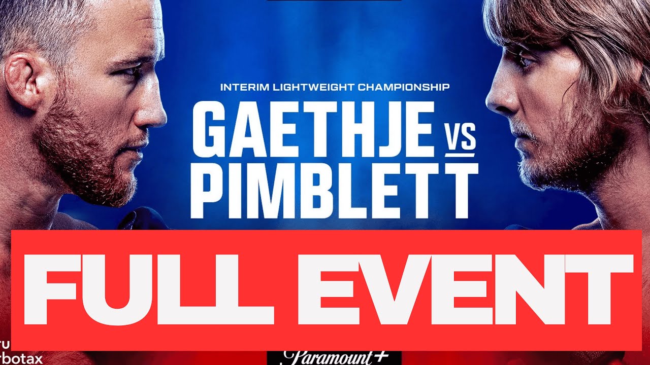 UFC324 LIVE 🔴 | GAETHJE vs. PIMBLETT • SUGA SEAN OMALLEY • NURMAGOMEDOV • Watchparty DEUTSCH