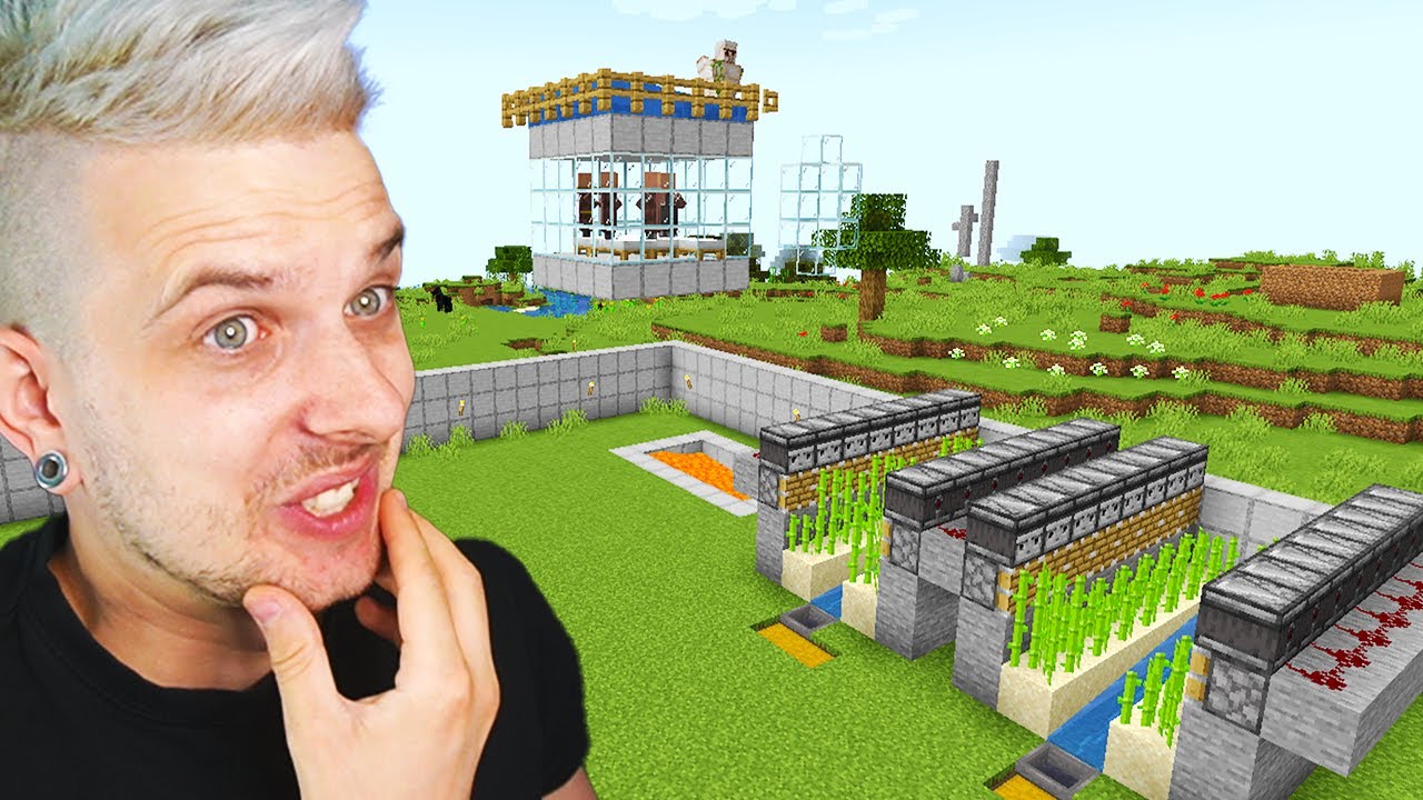 NASZA FARMA ŻELAZA, KTÓRA CHYBA NIE DZIAŁA 😂 w MINECRAFT