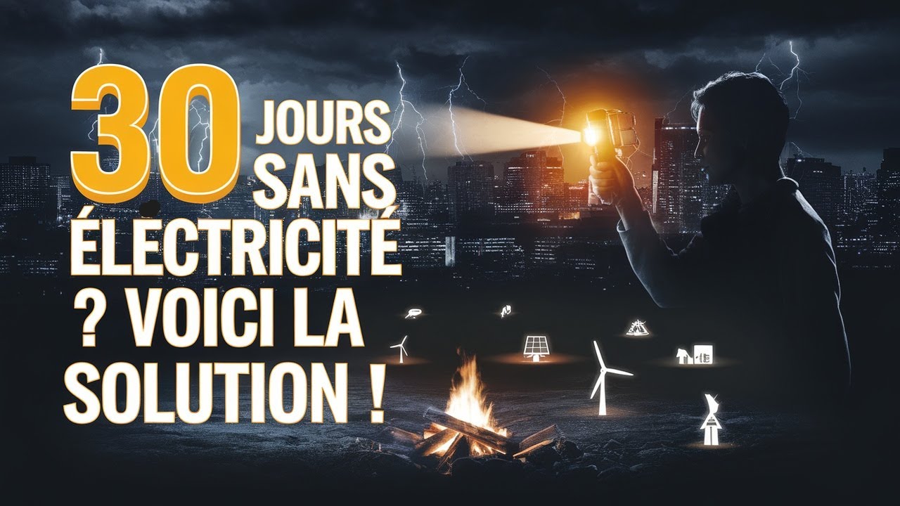 7 Sources d'&Eacute;nergie Alternatives pour Survivre 30 Jours Sans &Eacute;lectricit&eacute;