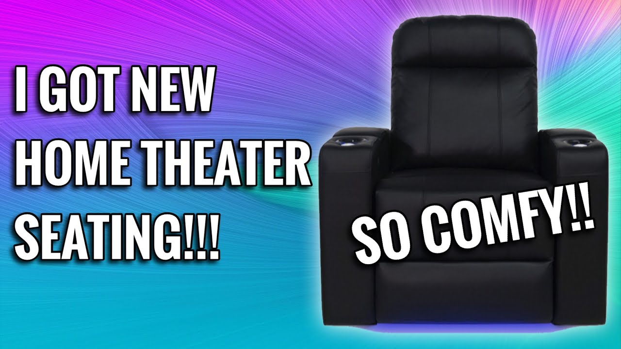 THE MOST COMFORTABLE HOME THEATER SEATS!!! | VALENCIA PIACENZA SEATS