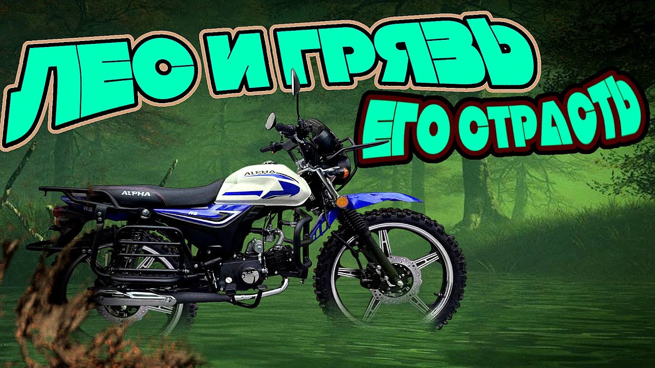 ЧУТЬ БОЛЬШЕ, ЧЕМ АЛЬФА! Обзор на Мопед Motoland Альфа Forester RS 11 (LM48-B) 18/18