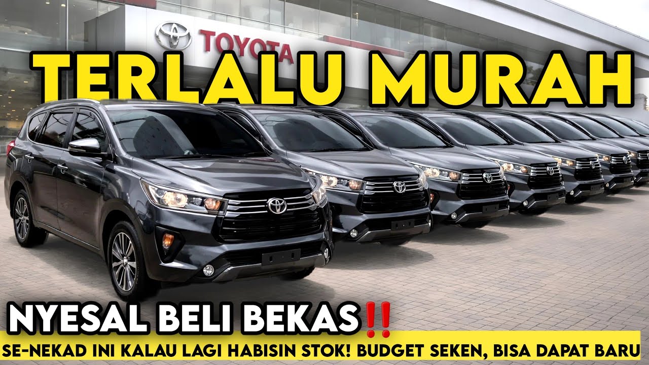 MURAH⁉️TOYOTA GAK MAIN-MAIN DIJUAL LEBIH MURAH NYARIS 50 juta! Sisa Stok PENGHABISAN MURAH PARAH