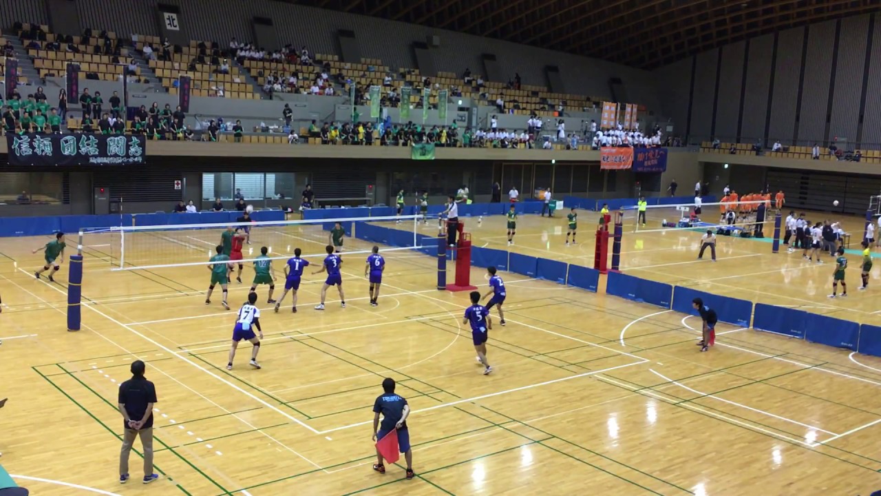 川越東 - 正智深谷 男子バレーボール 2017年6月21日(水)平成29年度高校総体埼玉県予選会