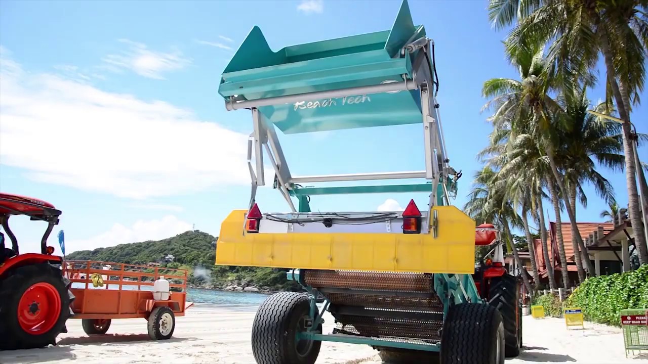 Beach cleaning after tourist events | BeachTech 2000