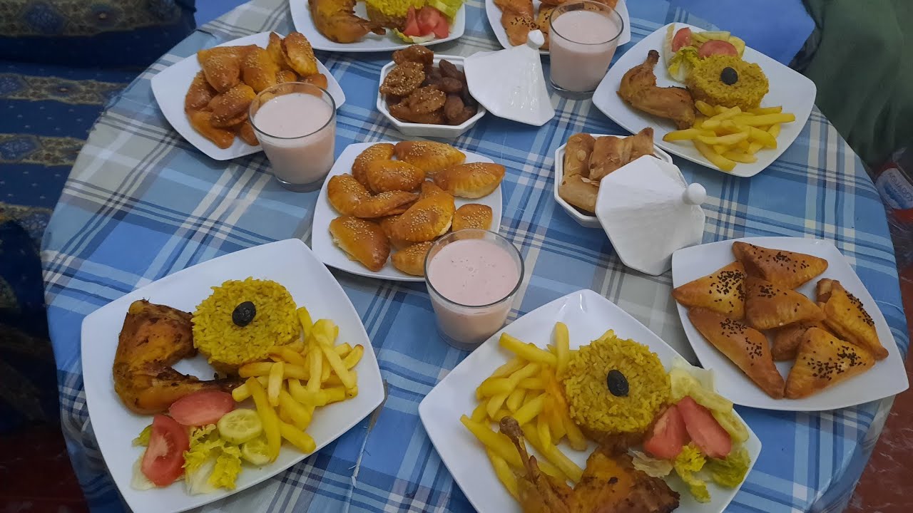 Menú dia 3 de Ramadán / dia de ayuno/  4 recetas fáciles y nutritivas.
