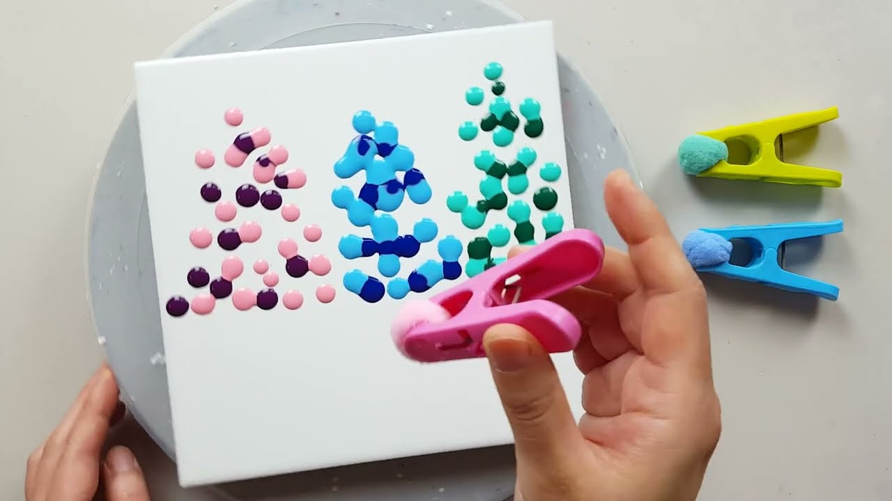 (1014) Landscape with 3 trees | Simple Easy Painting Ideas for Beginners | Designer Gemma77