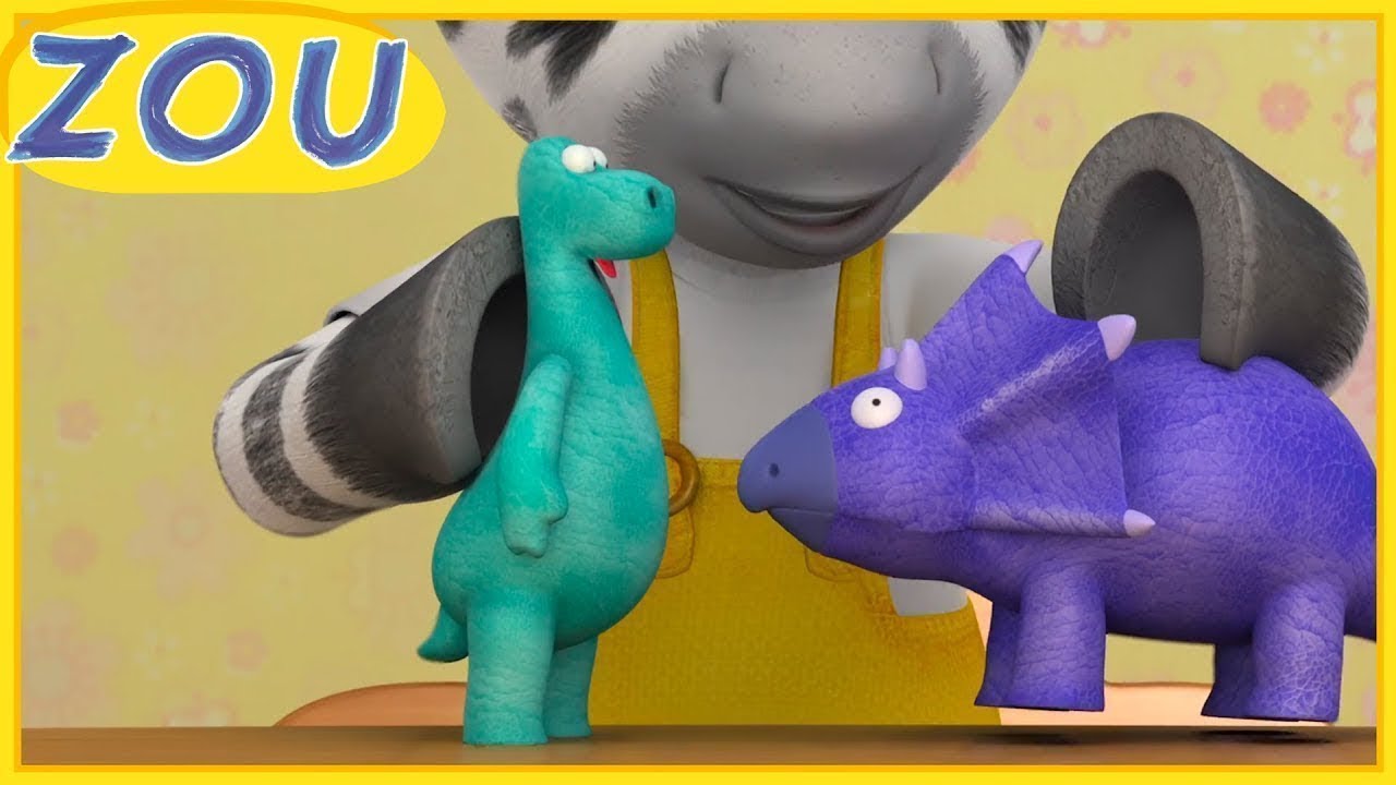 Zou in italiano 🦎 ZONK IL DINOSAURO GIGANTE 🐲 Cartoni animati