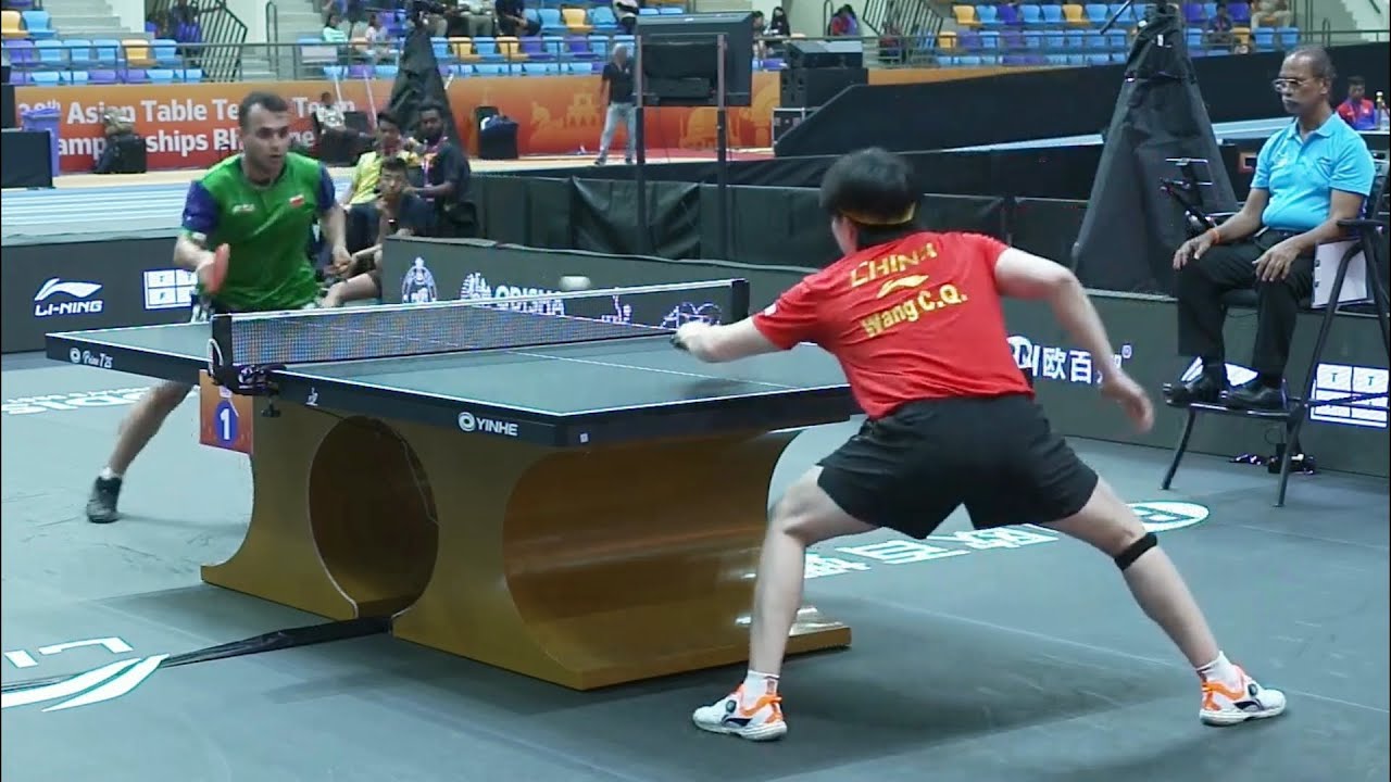 FULL MATCH | Wang Chuqin vs Amir Hodaei | MT-QF | 2025 Asian Championships